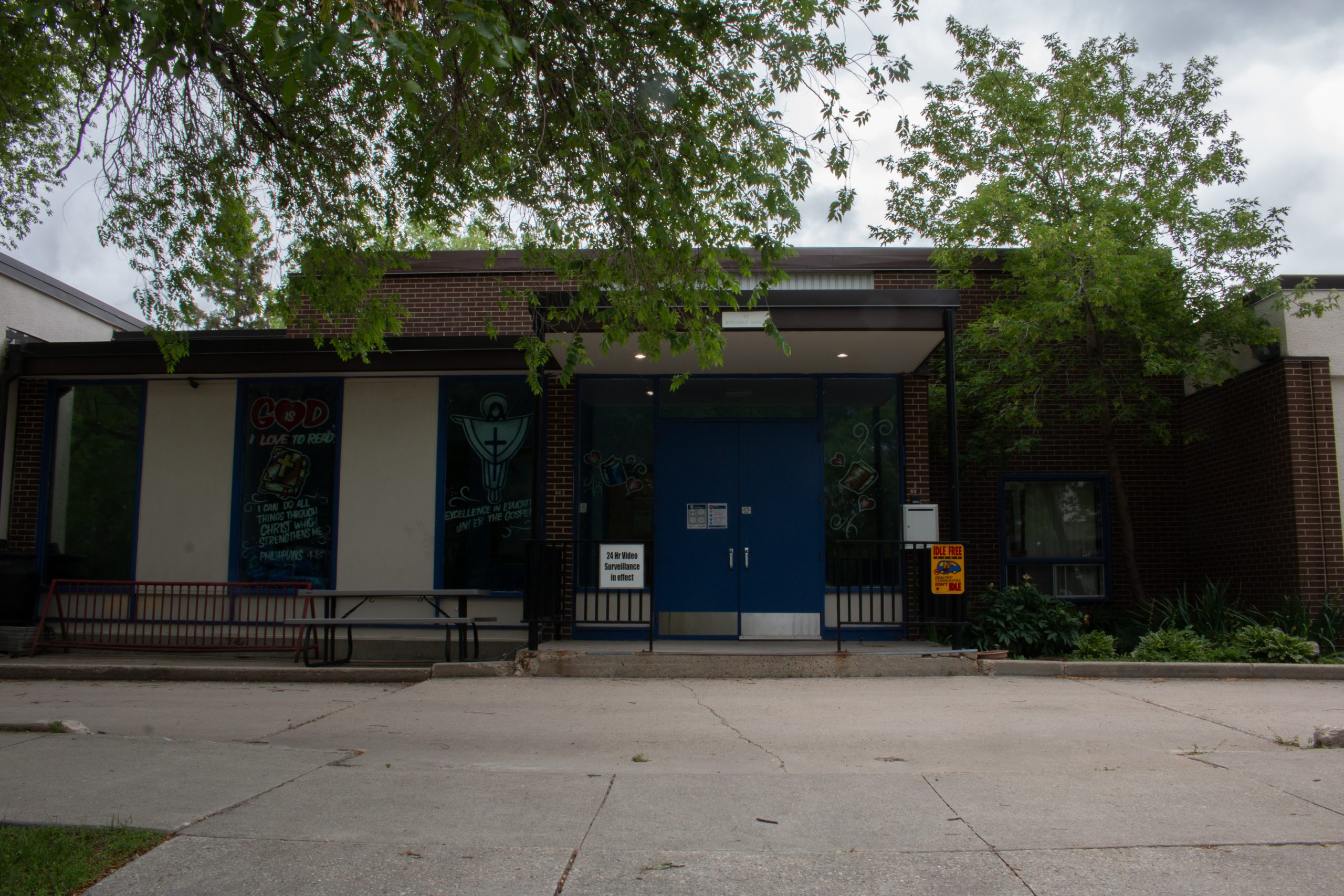 Photo of the entrance to Beautiful Saviour Lutheran School at 52 Birchdale Avenue