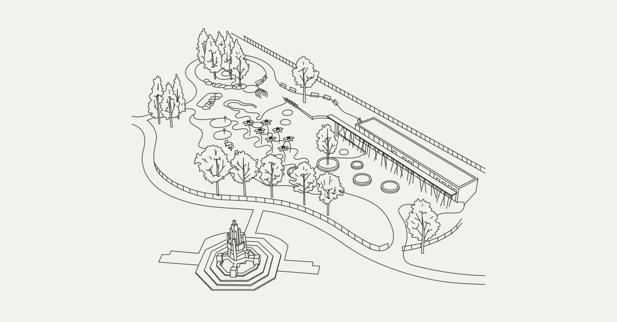 Central Park Drawing by Sam Zeiger  Pixels