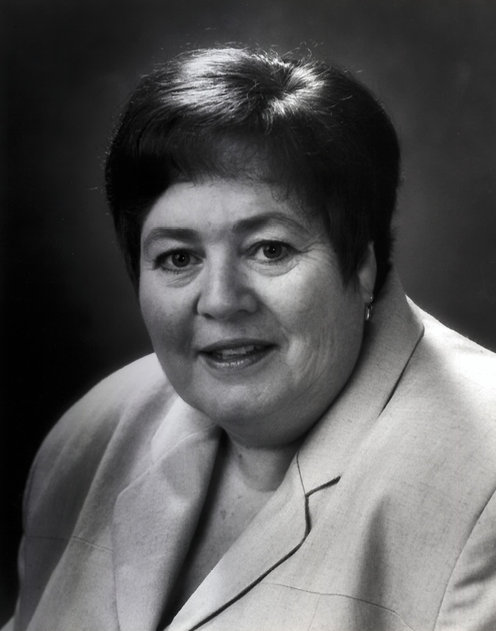 Black and white headshot of Gerri Stemler