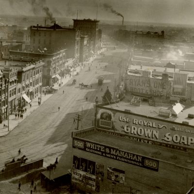 Photo of White and Manahan Building at 500 Main Street.