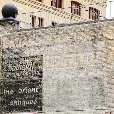 Ghost Signs at 168 Bannatyne Avenue