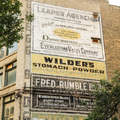 Photo of Ghost Signs on Gregg Building at 52 Albert Street