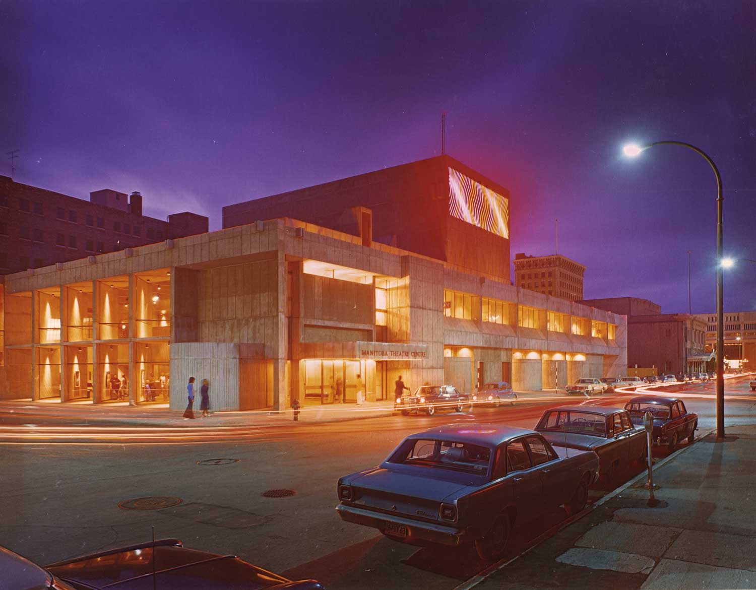 Exterior of Royal Manitoba Theatre Centre.