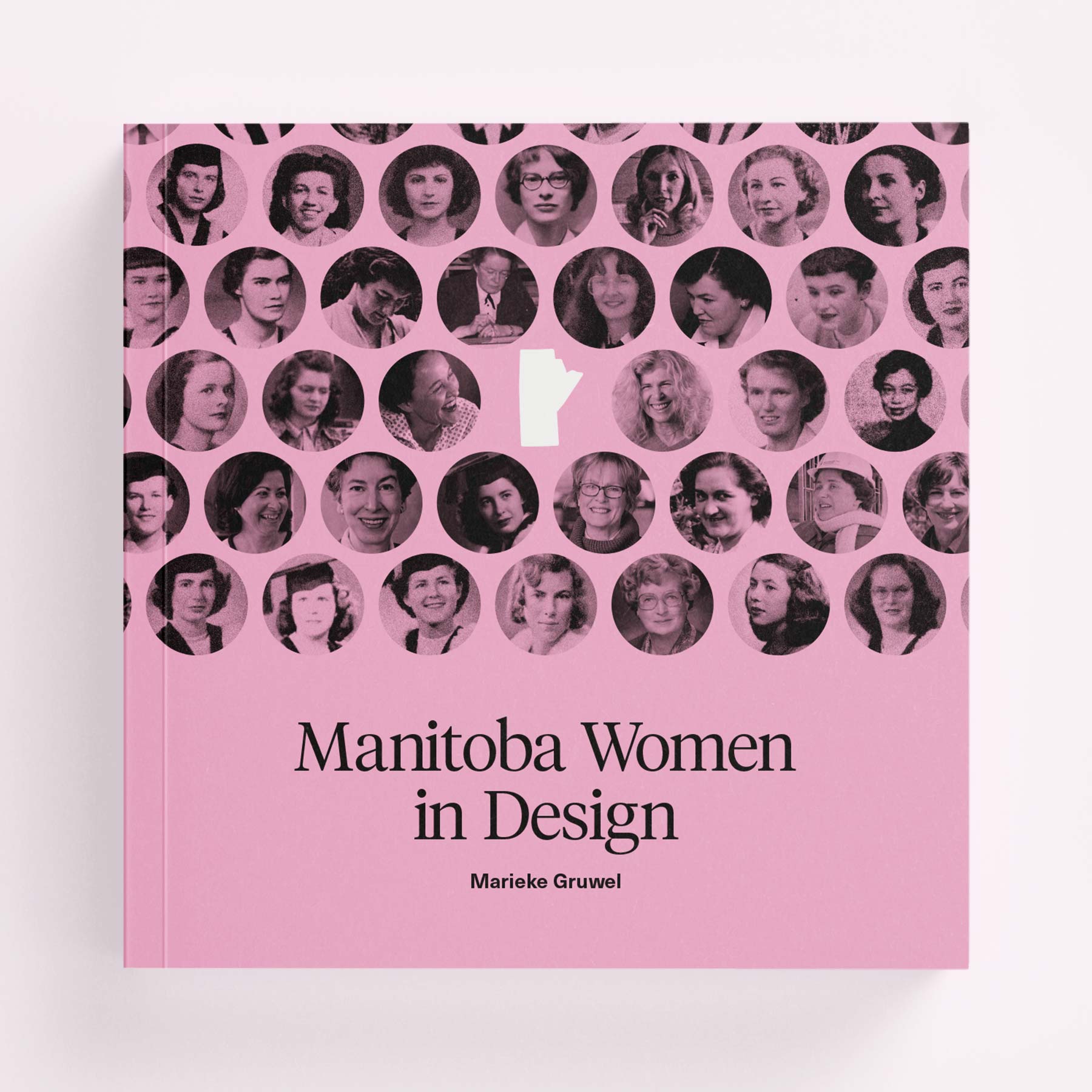 Cover of the Manitoba Women in Design book.