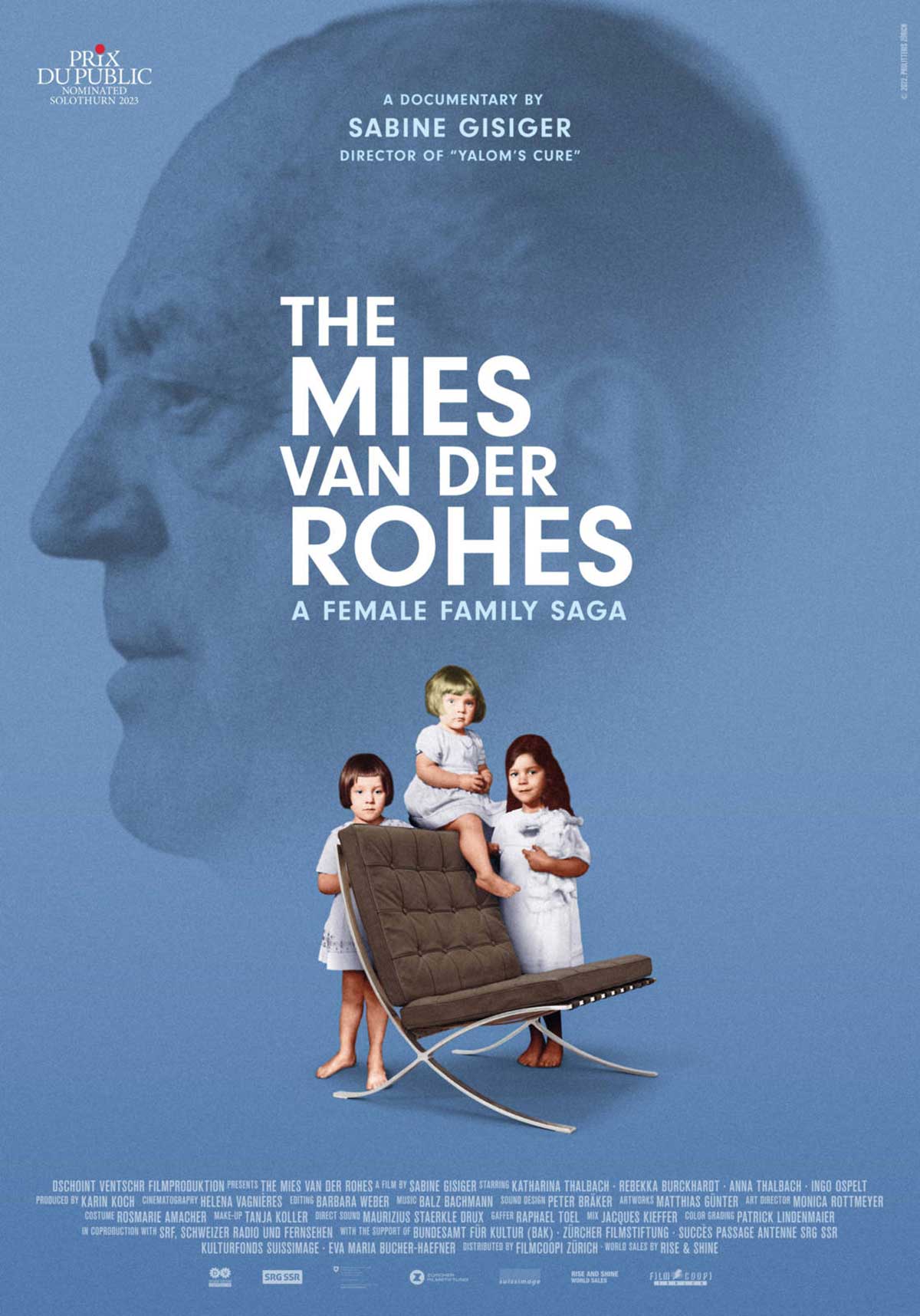 Promotional poster for the Mies van der Rohes.